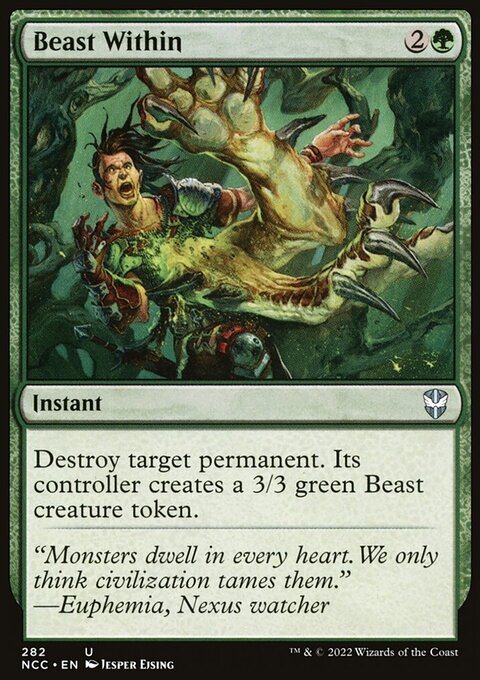 Beast Within [Streets of New Capenna Commander]
