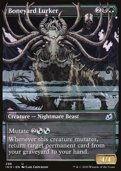 Boneyard Lurker (Showcase) [Ikoria: Lair of Behemoths]