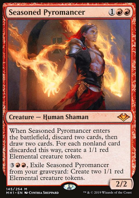Seasoned Pyromancer [Modern Horizons]