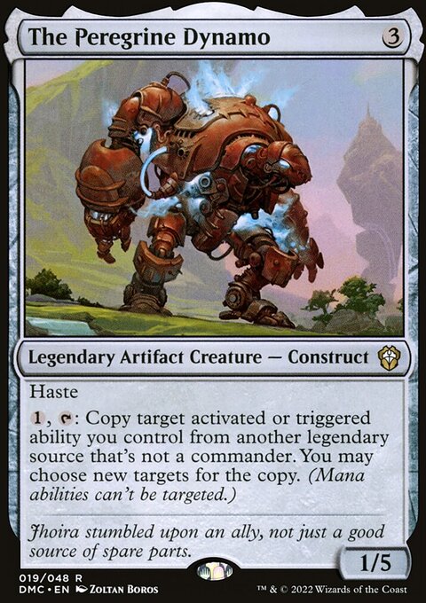 The Peregrine Dynamo [Dominaria United Commander]