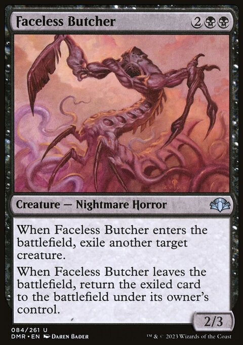Faceless Butcher [Dominaria Remastered]
