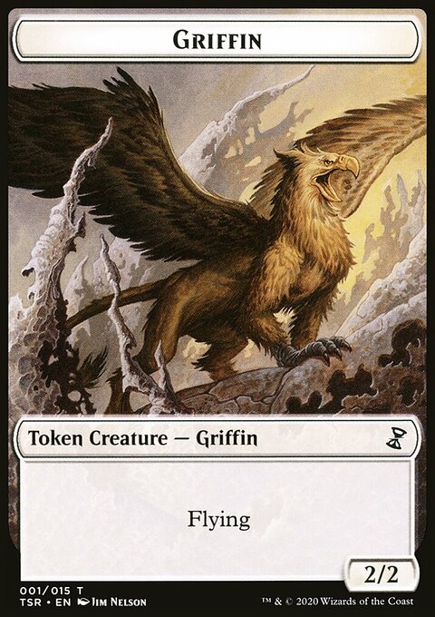 Griffin Token [Time Spiral Remastered Tokens]