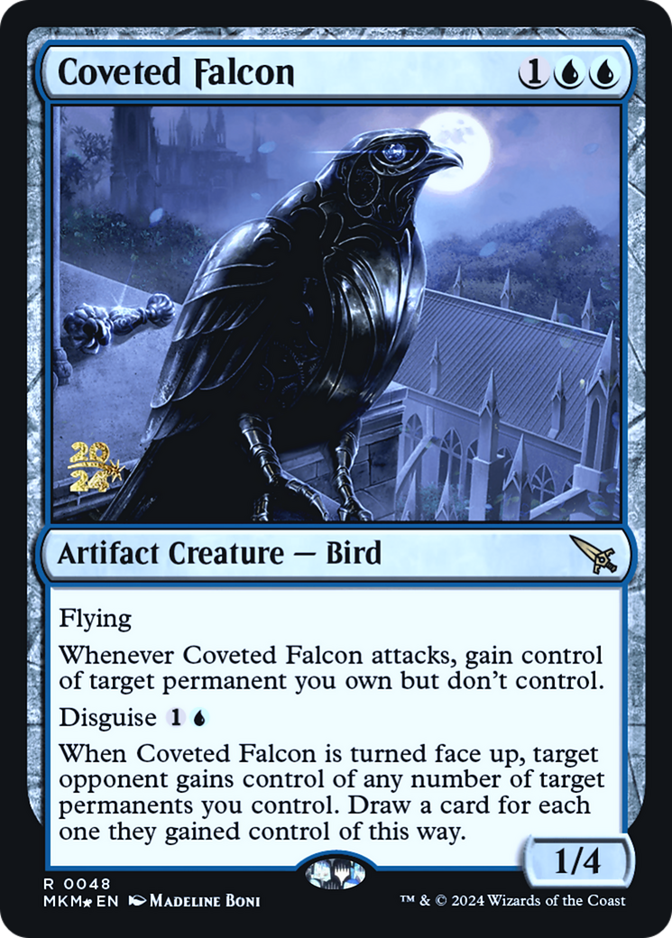 Coveted Falcon [Murders at Karlov Manor Prerelease Promos]