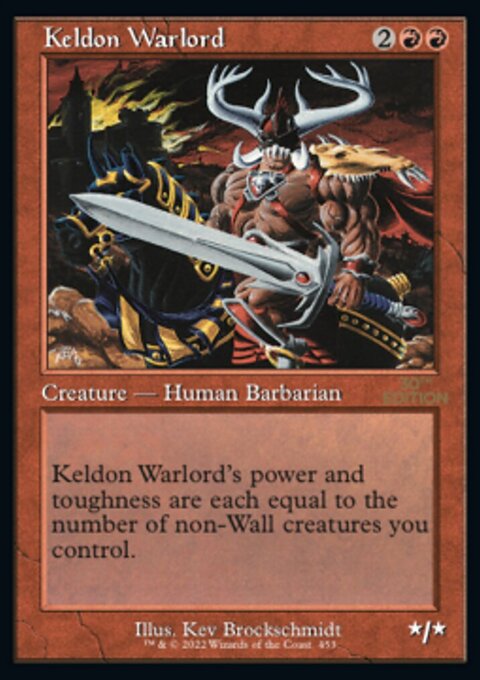 Keldon Warlord (Retro) [30th Anniversary Edition]