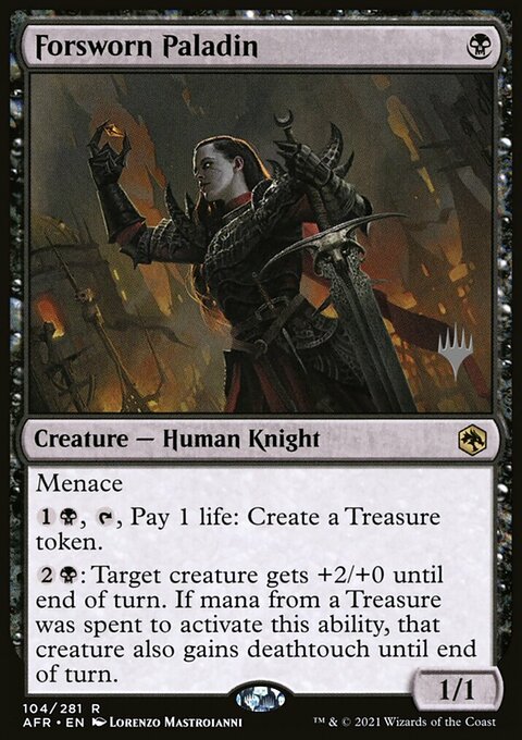 Forsworn Paladin (Promo Pack) [Dungeons & Dragons: Adventures in the Forgotten Realms Promos]