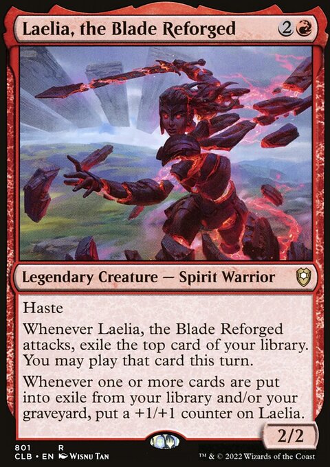 Laelia, the Blade Reforged [Commander Legends: Battle for Baldur's Gate]