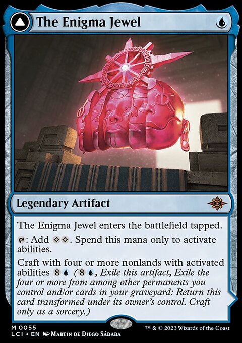 The Enigma Jewel // Locus of Enlightenment [The Lost Caverns of Ixalan]