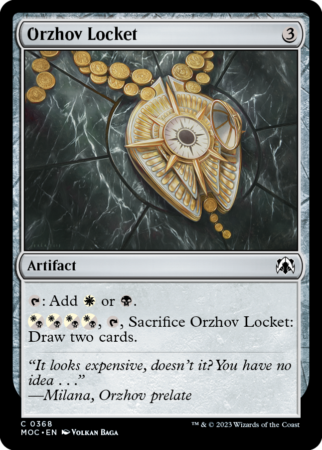 Orzhov Locket [March of the Machine Commander]