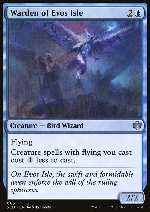 Warden of Evos Isle [Starter Commander Decks]