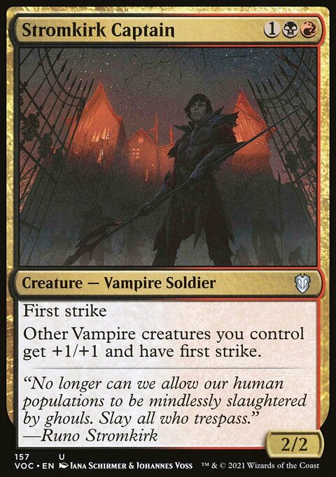 Stromkirk Captain [Innistrad: Crimson Vow Commander]
