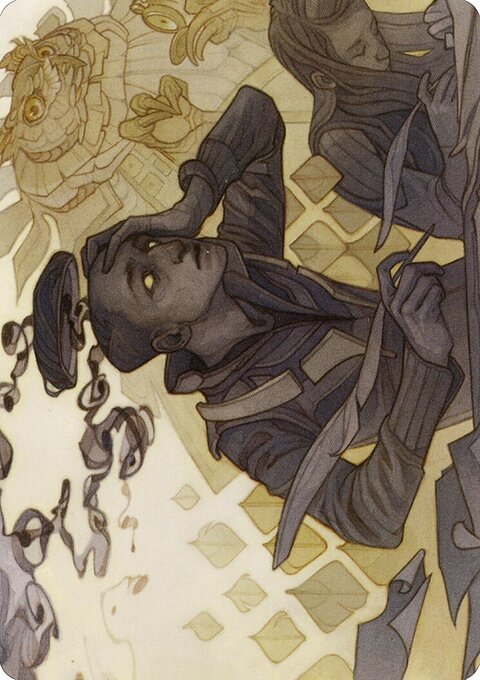 Go Blank Art Card [Strixhaven: School of Mages Art Series]