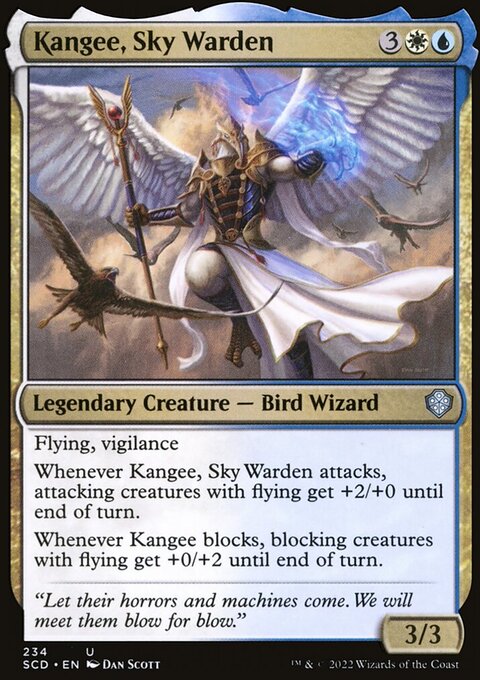 Kangee, Sky Warden [Starter Commander Decks]