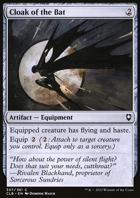Cloak of the Bat [Commander Legends: Battle for Baldur's Gate]