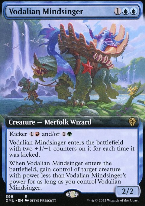 Vodalian Mindsinger (Extended Art) [Dominaria United]