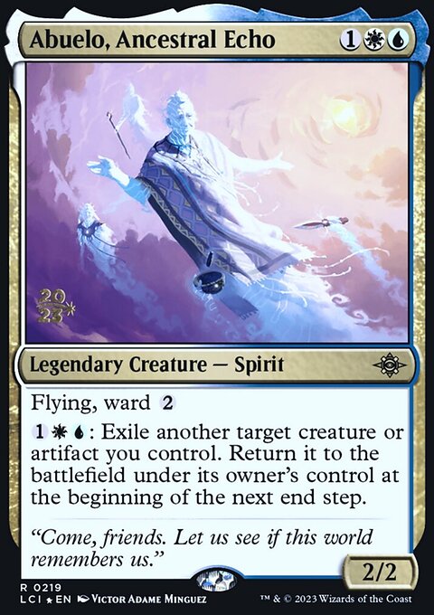 Abuelo, Ancestral Echo [The Lost Caverns of Ixalan Prerelease Cards]