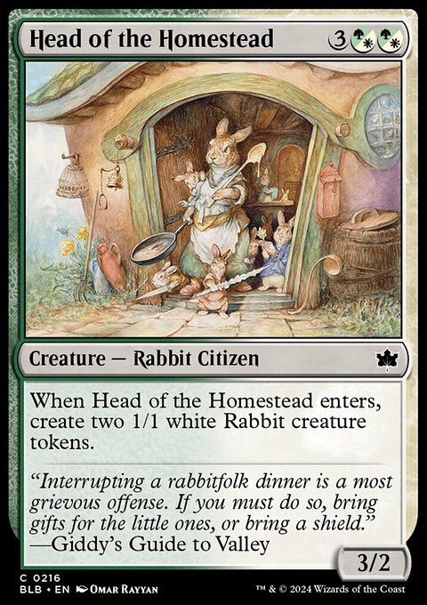 Head of the Homestead [Bloomburrow]