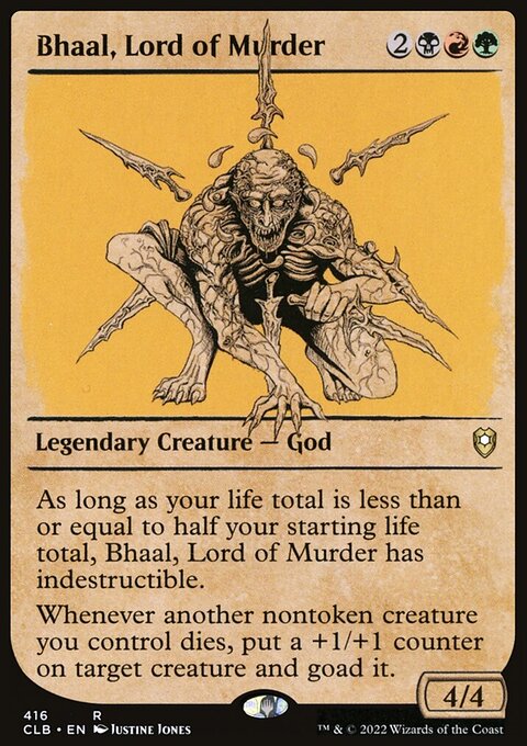 Bhaal, Lord of Murder (Showcase) [Commander Legends: Battle for Baldur's Gate]