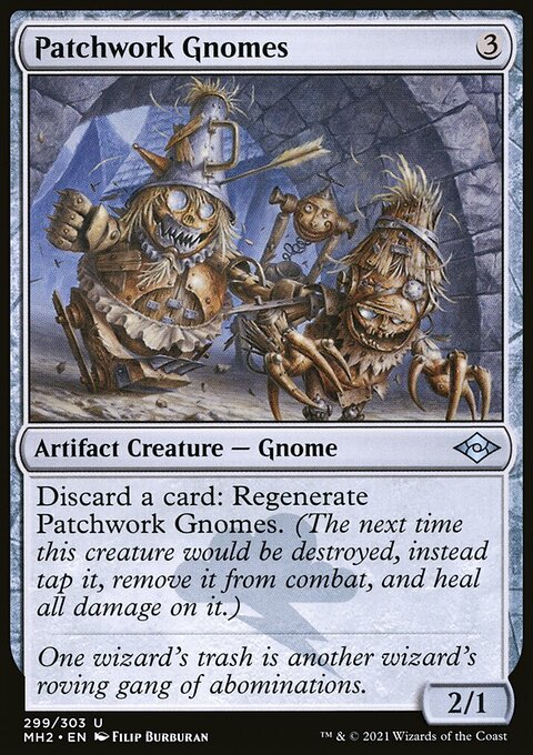 Patchwork Gnomes (Foil Etched) [Modern Horizons 2]