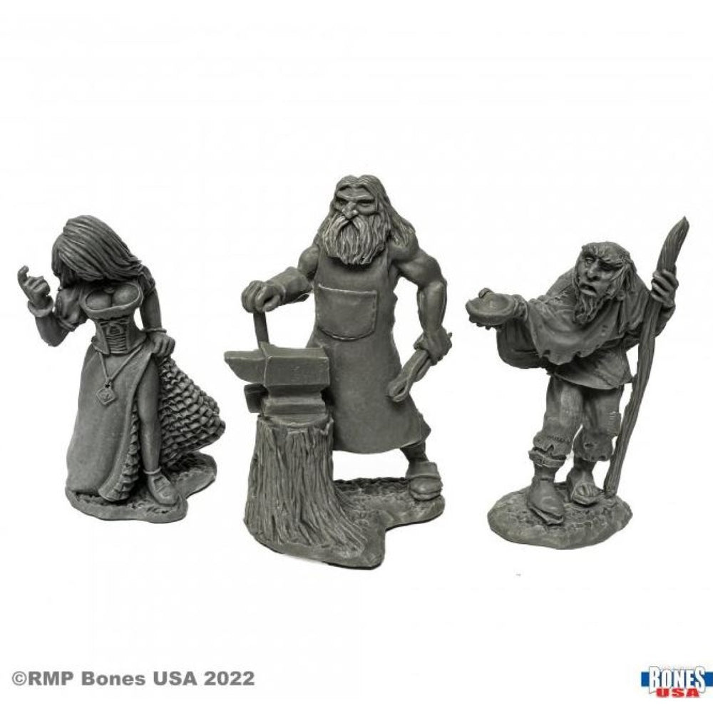 Reaper: Bones USA: Townsfolk (Strumpet, Blacksmith, Beggar)