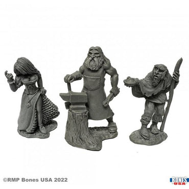 Reaper: Bones USA: Townsfolk (Strumpet, Blacksmith, Beggar)