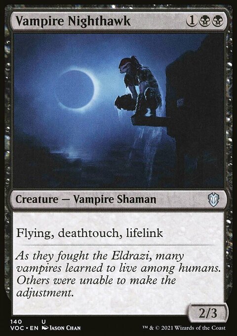 Vampire Nighthawk [Innistrad: Crimson Vow Commander]