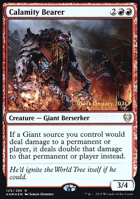Calamity Bearer [Kaldheim Prerelease Promos]