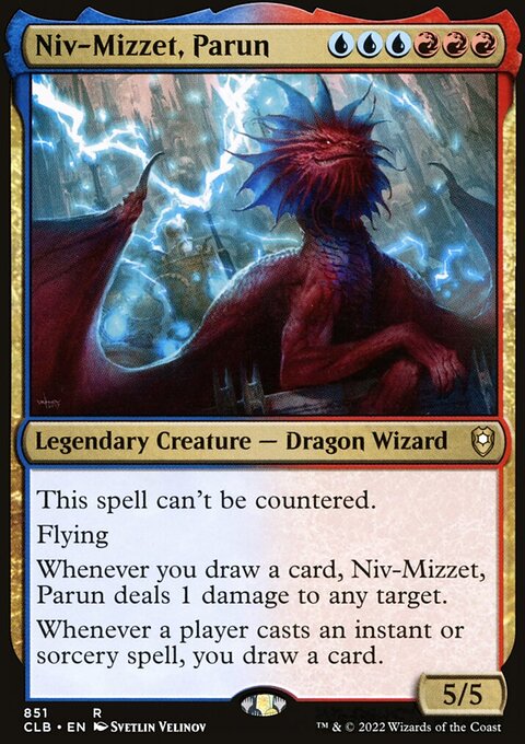 Niv-Mizzet, Parun [Commander Legends: Battle for Baldur's Gate]
