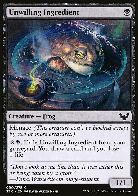 Unwilling Ingredient [Strixhaven: School of Mages]