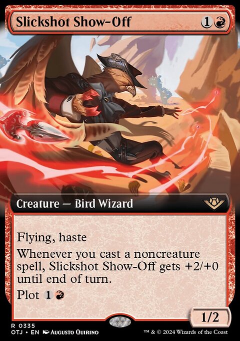Slickshot Show-Off (Extended Art) [Outlaws of Thunder Junction]
