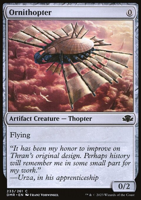 Ornithopter [Dominaria Remastered]