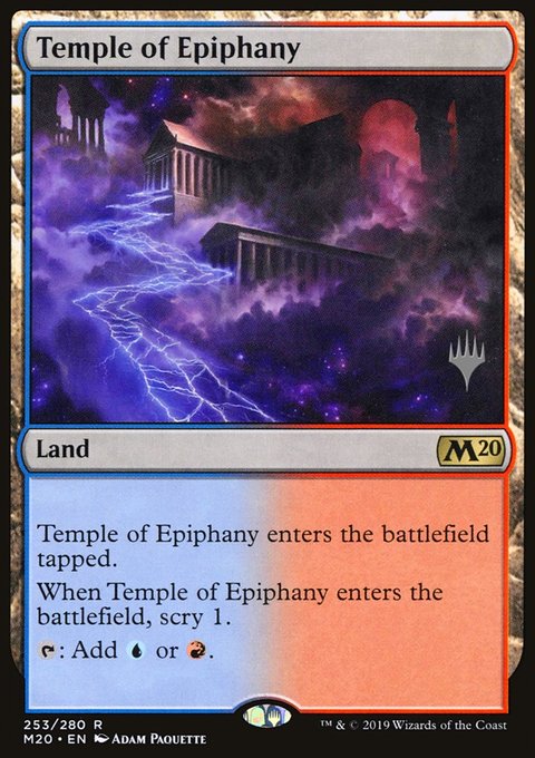 Temple of Epiphany [Core Set 2020 Prerelease Promos]