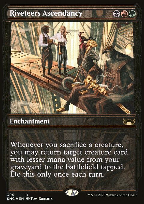 Riveteers Ascendancy (Showcase Golden Age Gilded Foil) [Streets of New Capenna]