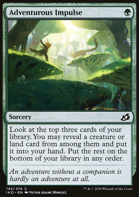 Adventurous Impulse [Ikoria: Lair of Behemoths]