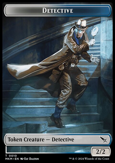 Detective // Imp Double-Sided Token [Murders at Karlov Manor Tokens]