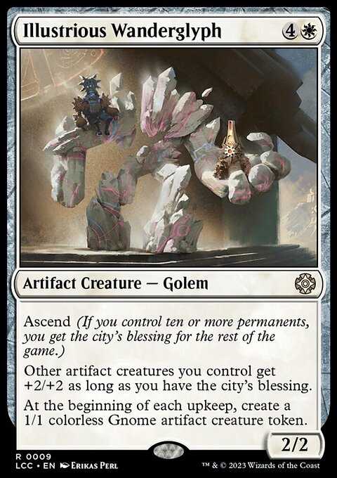Illustrious Wanderglyph [The Lost Caverns of Ixalan Commander]