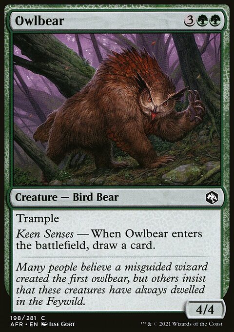 Owlbear [Dungeons & Dragons: Adventures in the Forgotten Realms]