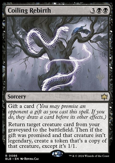 Coiling Rebirth [Bloomburrow Prerelease Promos]