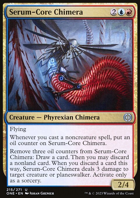 Serum-Core Chimera [Phyrexia: All Will Be One]