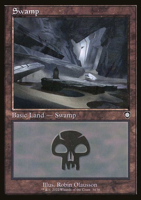 Swamp (034) (Retro) [The Brothers' War Commander]