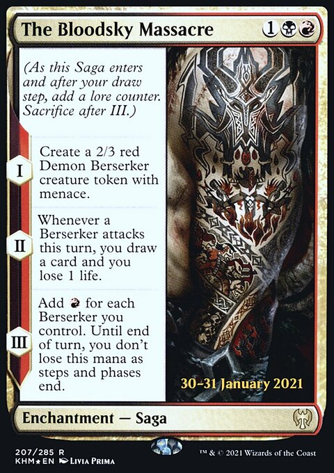 The Bloodsky Massacre [Kaldheim Prerelease Promos]