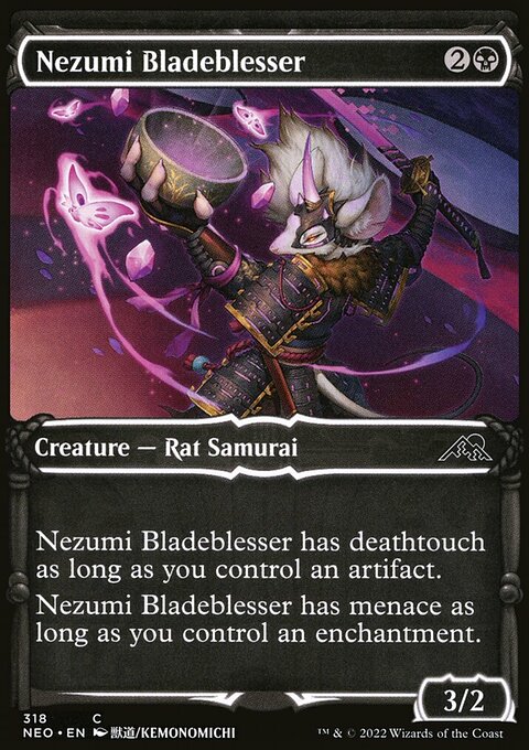 Nezumi Bladeblesser (Showcase Samurai) [Kamigawa: Neon Dynasty]