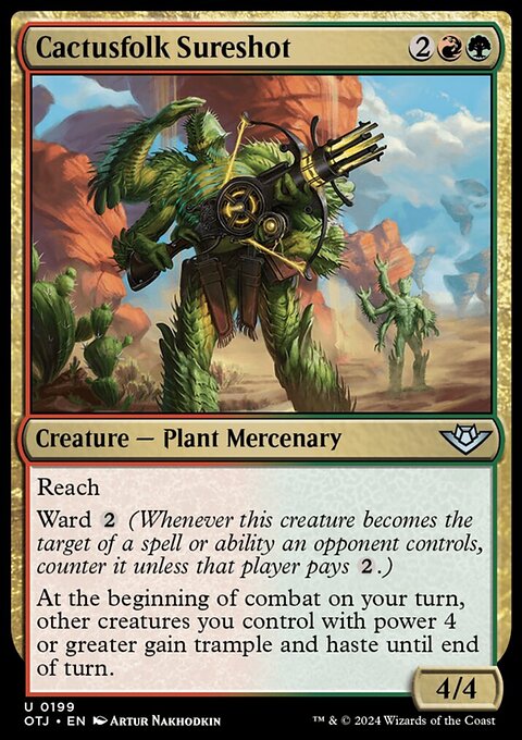 Cactusfolk Sureshot [Outlaws of Thunder Junction]