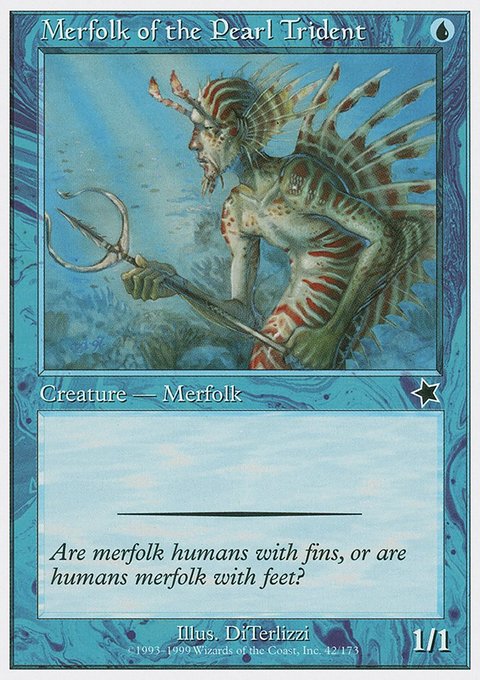 Merfolk of the Pearl Trident [Starter 1999]