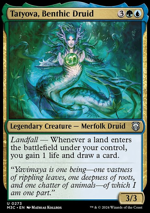 Tatyova, Benthic Druid [Modern Horizons 3 Commander]
