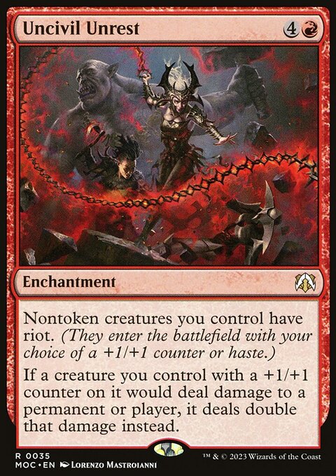 Uncivil Unrest [March of the Machine Commander]