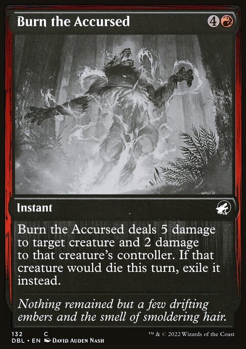 Burn the Accursed [Innistrad: Double Feature]