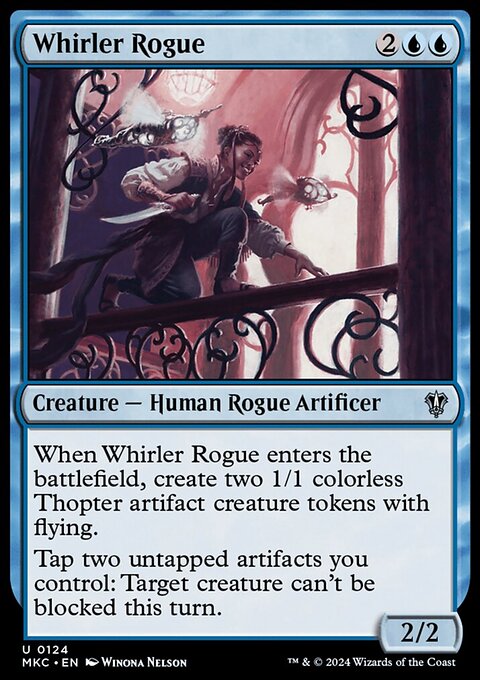 Whirler Rogue [Murders at Karlov Manor Commander]