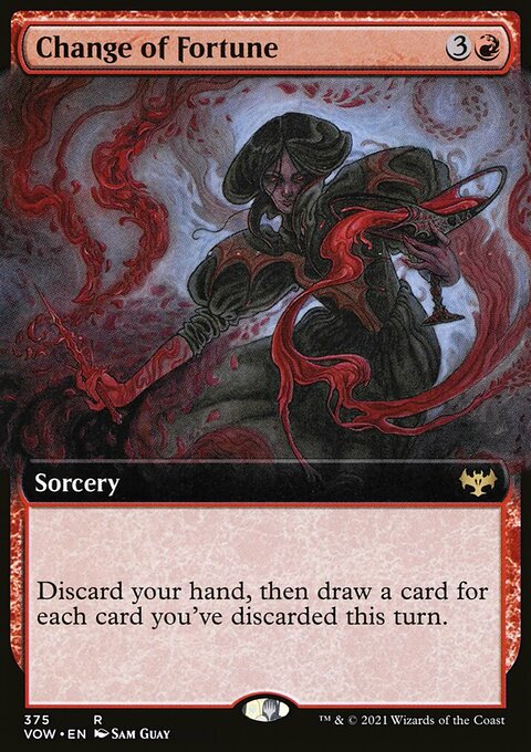 Change of Fortune (Extended Art) [Innistrad: Crimson Vow]