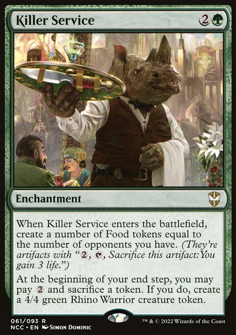 Killer Service [Streets of New Capenna Commander]
