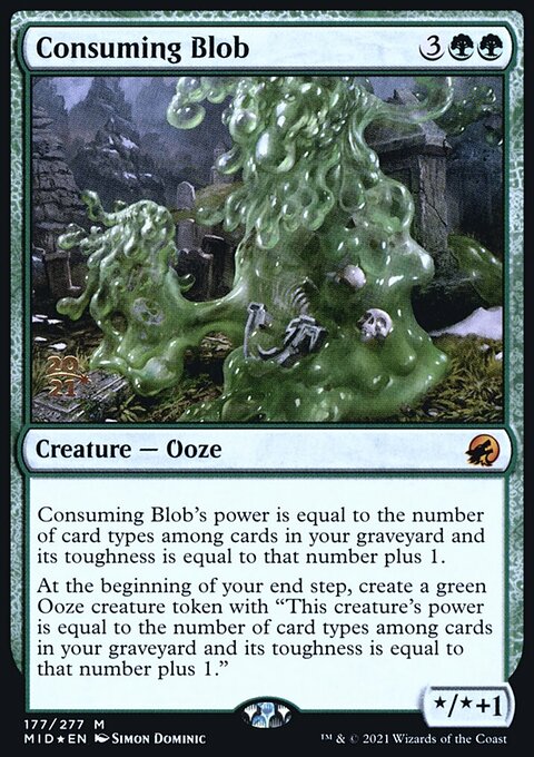 Consuming Blob [Innistrad: Midnight Hunt Prerelease Promos]